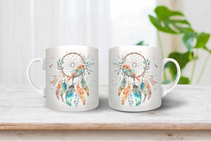 álomfogó mintás bögre 2