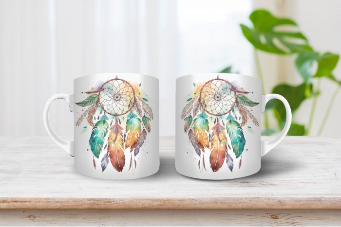 álomfogó mintás bögre 2