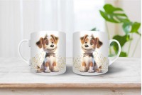 biewer terrier mintás karácsonyi bögre 6