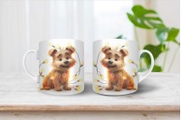 cairn terrier mintás bögre 22