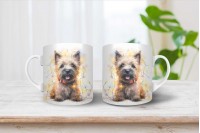cairn terrier mintás bögre 23