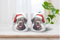 cane corso mintás karácsonyi bögre 11