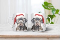 cane corso mintás karácsonyi bögre 9