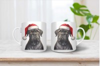 cane corso mintás karácsonyi bögre 15