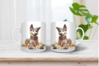 csehszlovák farkaskutya mintás karácsonyi bögre 3