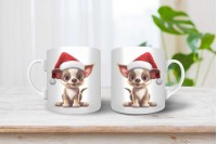 csivava mintás karácsonyi bögre 5