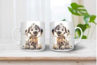 dalmata mintás bögre 19