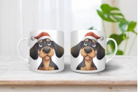 erdélyi kopó mintás karácsonyi bögre 19