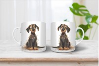 erdélyi kopó mintás karácsonyi bögre 17