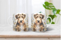 foxterrier mintás karácsonyi bögre 8