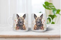 holland juhászkutya mintás bögre 45