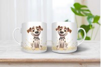 jack russel terrier mintás karácsonyi bögre 18