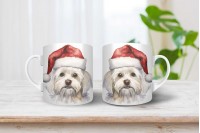 máltai selyemkutya mintás bögre 28