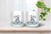 máltai selyemkutya mintás bögre 16