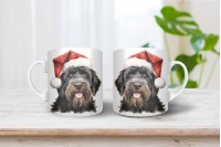 orosz terrier mintás karácsonyi bögre 11