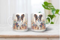 papillon mintás karácsonyi bögre 11