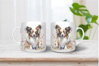 papillon mintás karácsonyi bögre 13