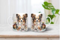 papillon mintás karácsonyi bögre 19