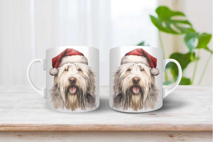 puli mintás karácsonyi bögre 2