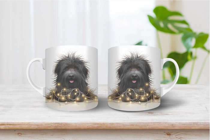 puli mintás karácsonyi bögre 2