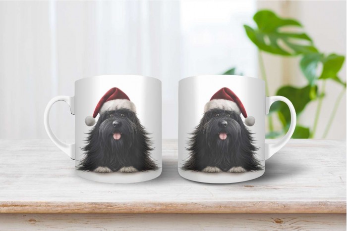 puli mintás karácsonyi bögre 2