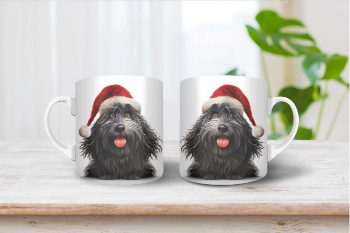 puli mintás karácsonyi bögre 2