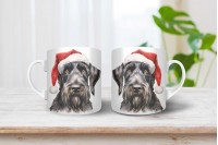 schnauzer mintás párna 40