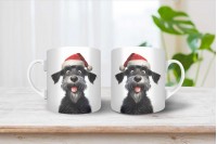 schnauzer mintás párna 24