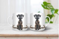 schnauzer mintás párna 26