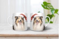 skót juhászkutya mintás párna 7