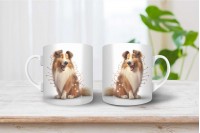 skót juhászkutya mintás párna 12