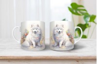 szamojéd mintás bögre 23