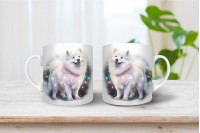 szamojéd mintás bögre 25