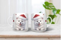 szamojéd mintás bögre 19