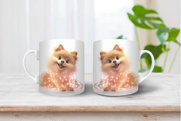 törpespicc mintás karácsonyi bögre 2