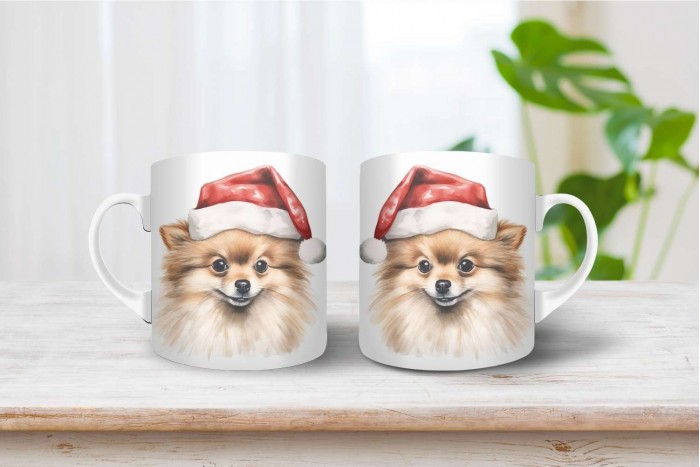 törpespicc mintás karácsonyi bögre 2