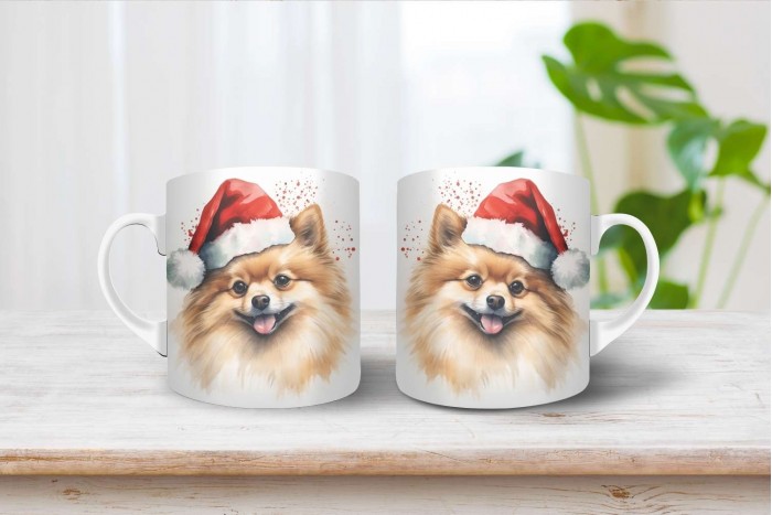 törpespicc mintás karácsonyi bögre 2