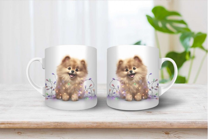 törpespicc mintás karácsonyi bögre 2