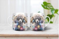 uszkár mintás párna 43