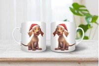 vizsla mintás bögre 24