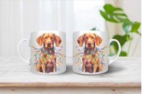 vizsla mintás bögre 28