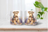 welsh terrier mintás karácsonyi bögre 5