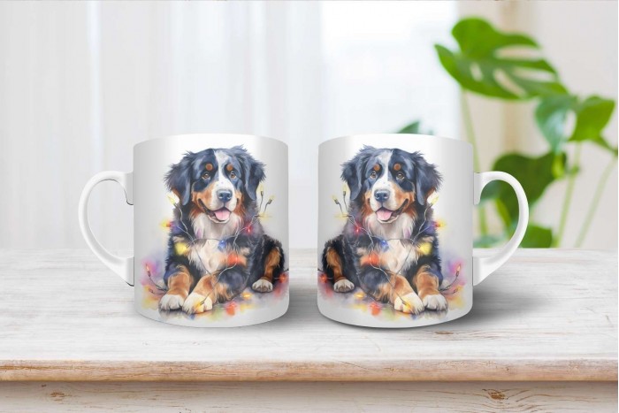 berni pásztor mintás karácsonyi bögre 2