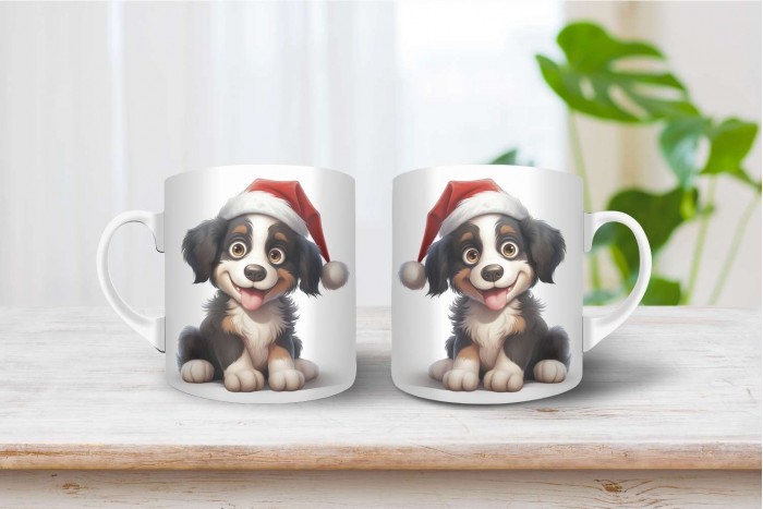 berni pásztor mintás karácsonyi bögre 2