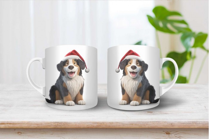 berni pásztor mintás karácsonyi bögre 2