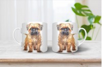 brüsszeli griffon mintás bögre 8