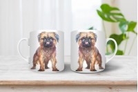 brüsszeli griffon mintás bögre 9