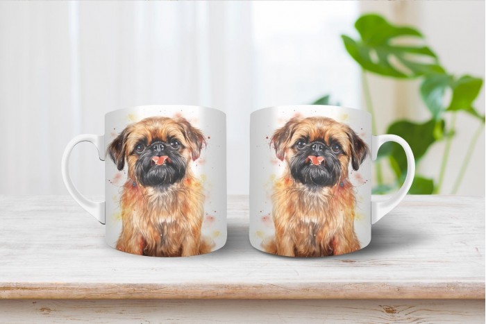 brüsszeli griffon mintás bögre 2