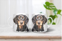 erdélyi kopó mintás bögre 8