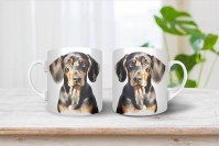 erdélyi kopó mintás bögre 9